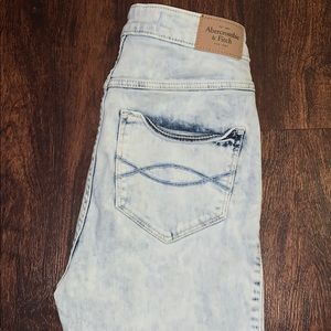 Abercrombie & fitch high waisted jeggings